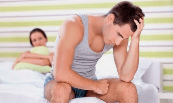 Pourquoi un homme gagne-t-il l'impuissance sexuelle